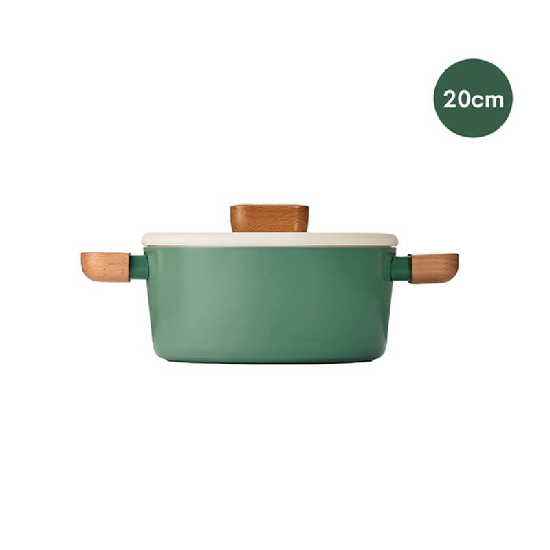 Nồi chống d&iacute;nh LocknLock Suit Sage IH phủ sứ ceramic d&ugrave;ng được bếp từ, bếp gas, bếp hồng ngoại v&agrave; bếp điện image number null